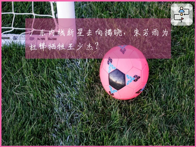 广东内线新星去向揭晓,朱芳雨为杜锋牺牲王少杰?